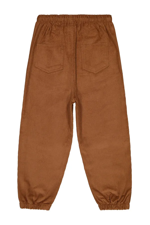 Boy Trousers 6-9 Years Old Brown - Package