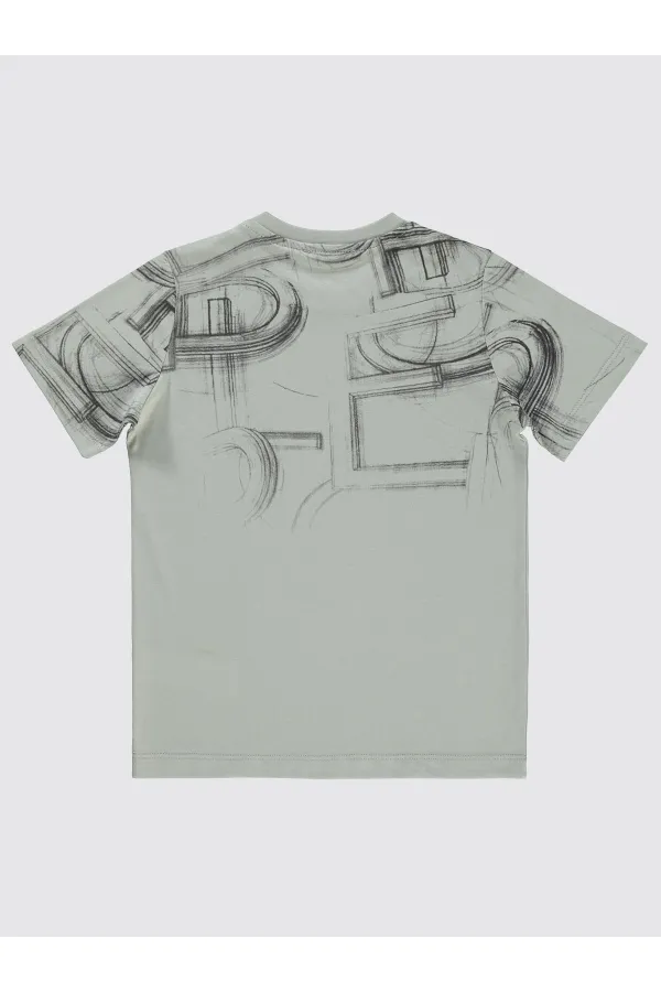 T-shirt garçon 6-9 ans écru - Emballage
