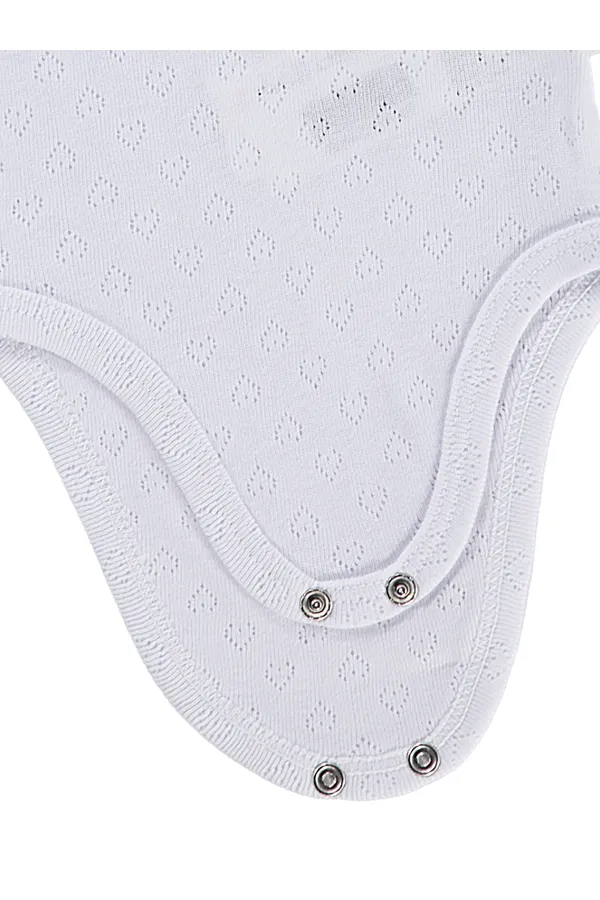 Body bébé à boutons-pression 0-24 mois Blanc optique - Emballage