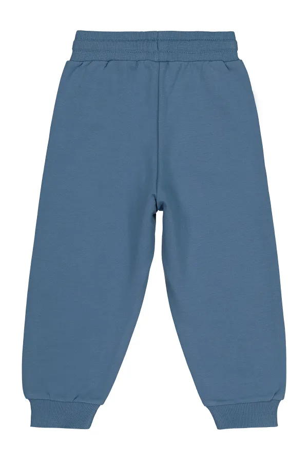 Boys' Sweatpants, Ages 2-5, Indigo - Pack