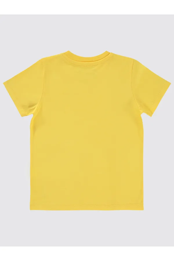 Boys T-Shirt 2-5 Years Yellow - Package