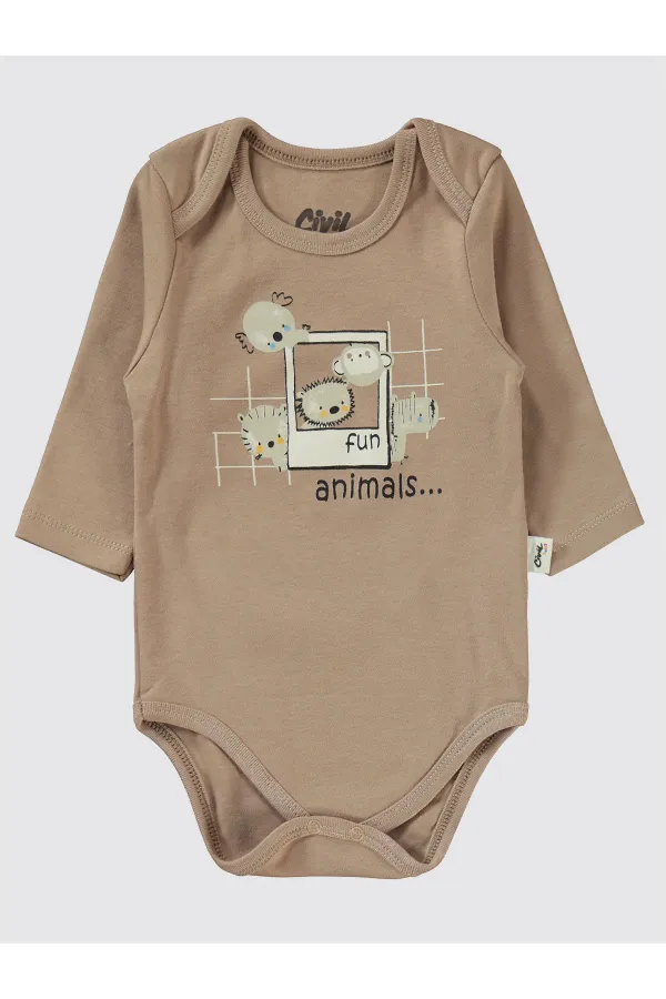 Baby Set 0-24 Months Brown - Package