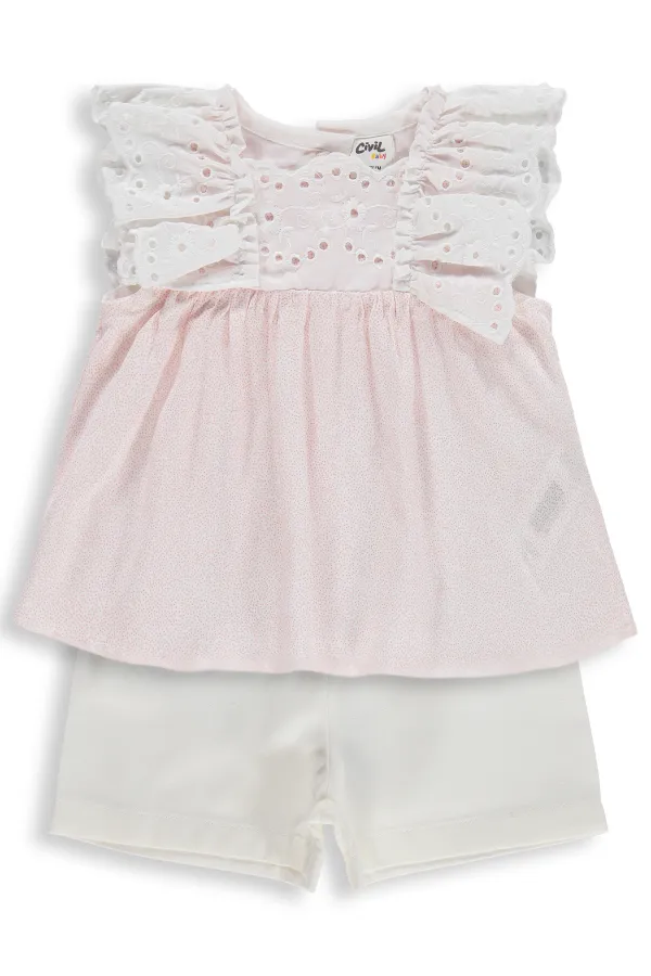 Ensemble bébé rose 0-24 mois - Emballage