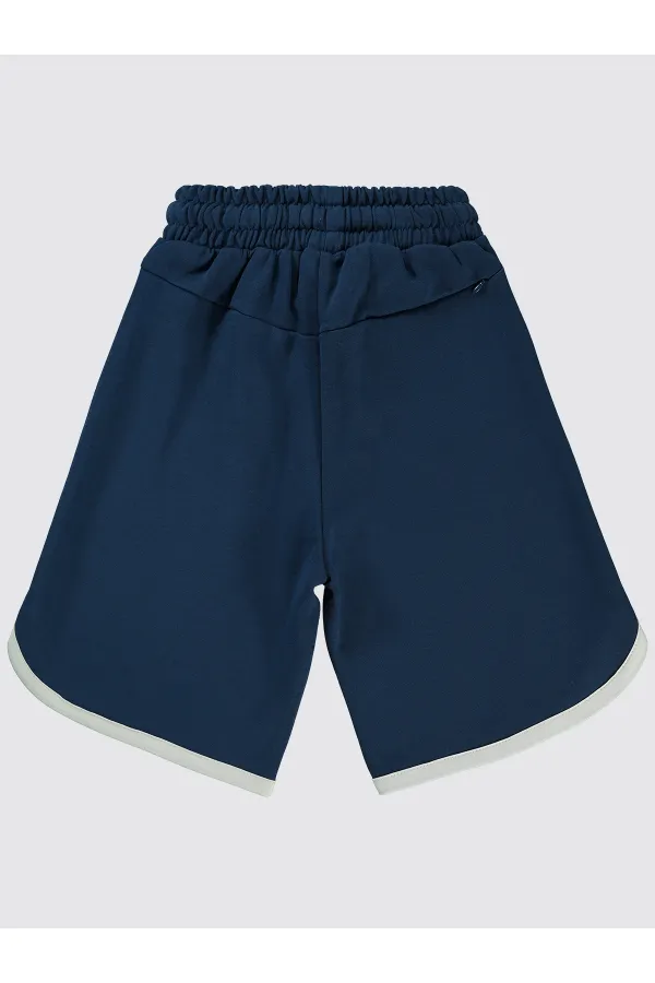 Erkek Çocuk Kapri 6-9 Yaş Lacivert - Paket