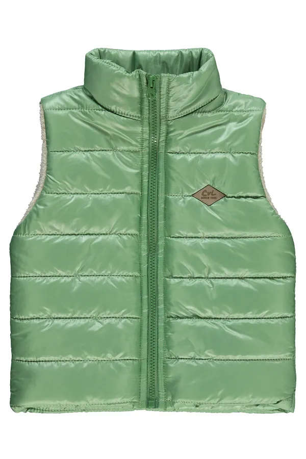 Erkek Çocuk Yelek 2-5 Yaş Açık Haki - Paket