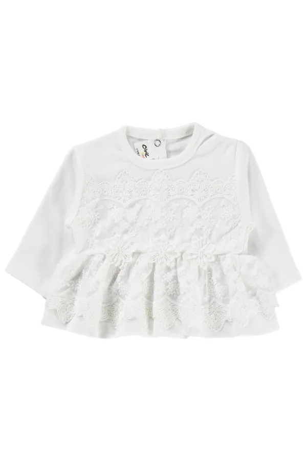 Bebek Takım 0-24 Ay Ekru - Paket