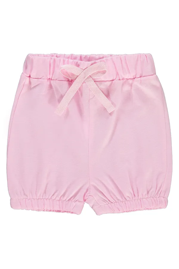 Bebek Şort 0-24 Ay Pembe - Paket