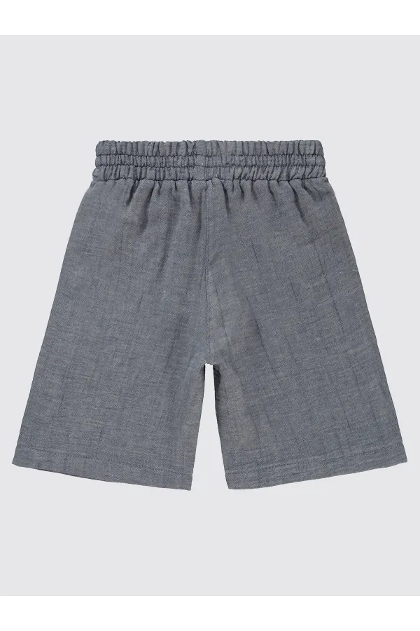 Shorty garçon 6-9 ans indigo - Paquet