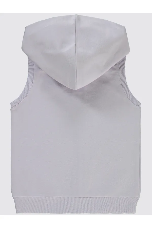 Kız Çocuk Yelek 2-5 Yaş Galaktik Leylak - Paket