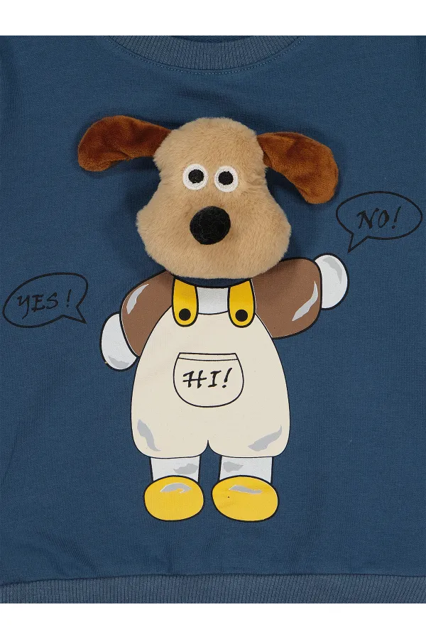 Erkek Çocuk Eşofman Takımı 2-5 Yaş İndigo - Paket