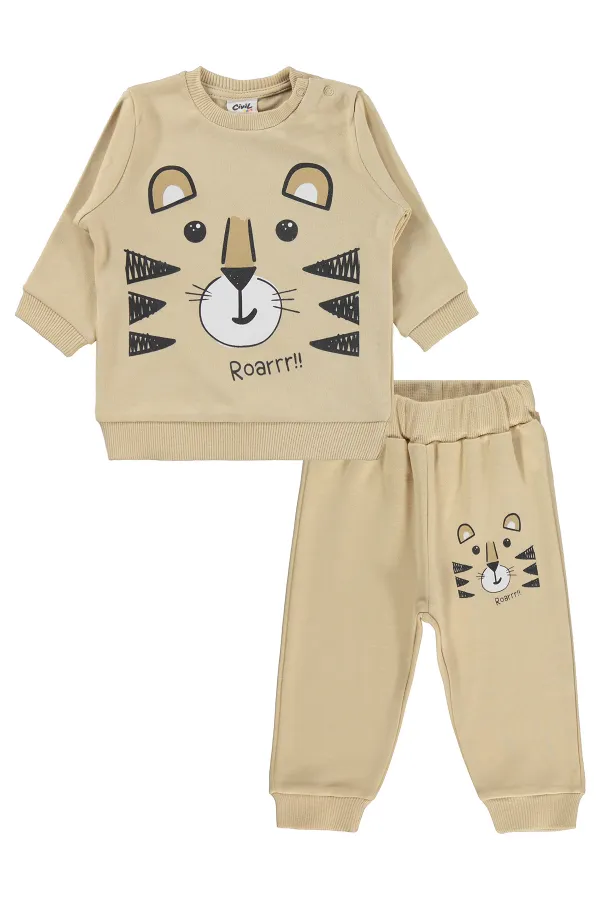 Baby Set 0-24 Months Milk Coffee - Pack