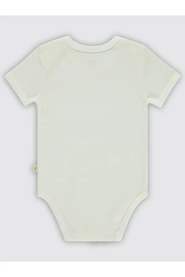 Body bébé à boutons-pression blanc 0-24 mois - Lot