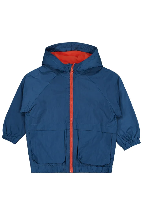 Erkek Çocuk Yağmurluk 2-5 Yaş Petrol - Paket