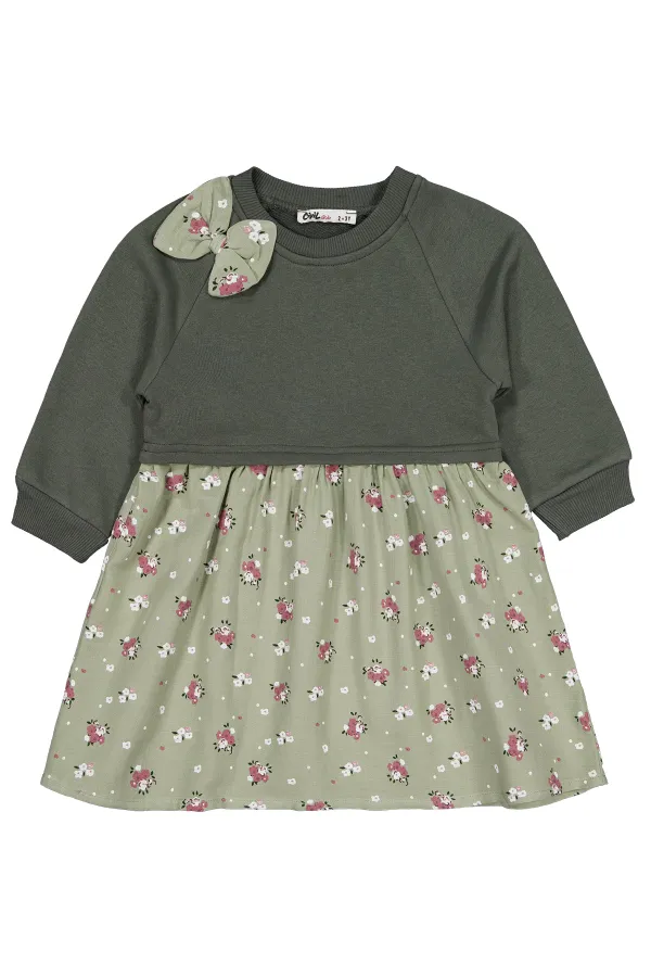 Girl's Vest and Dress 2-5 Years Khaki - Package