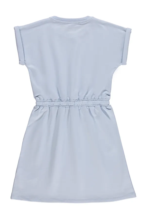 Kız Çocuk Jile ve Elbise 10-13 Yaş Açık Mavi - Paket