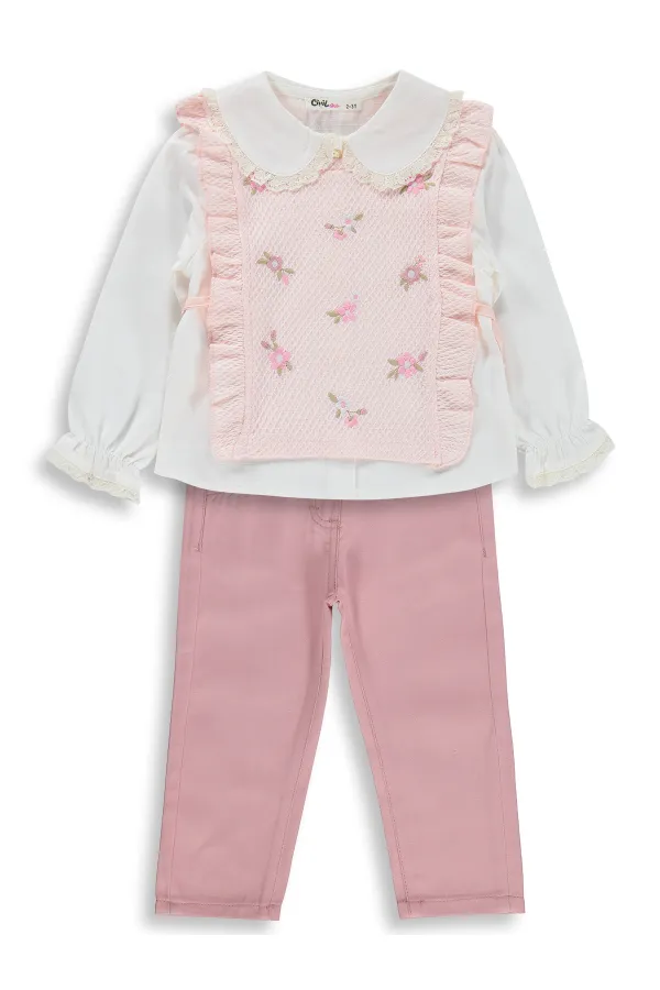 Girls' Team Set 2-5 Years Pink - Package