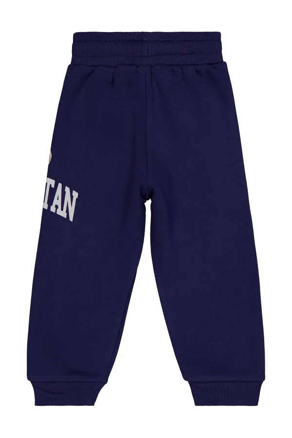 Boys Tracksuit Bottoms 2-5 Years Old Navy Blue - Pack