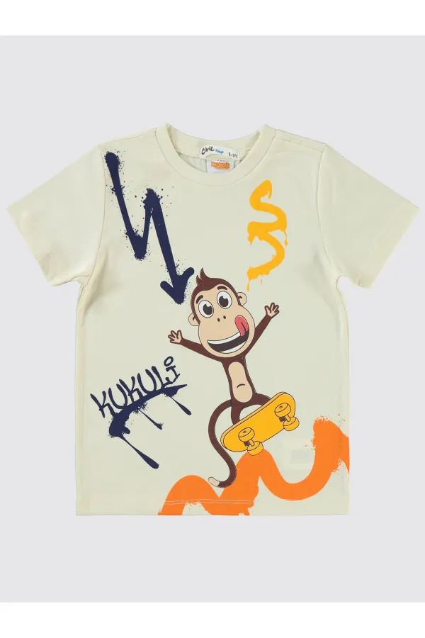 Boys' Suit 2-5 Years Old Ivory - Package