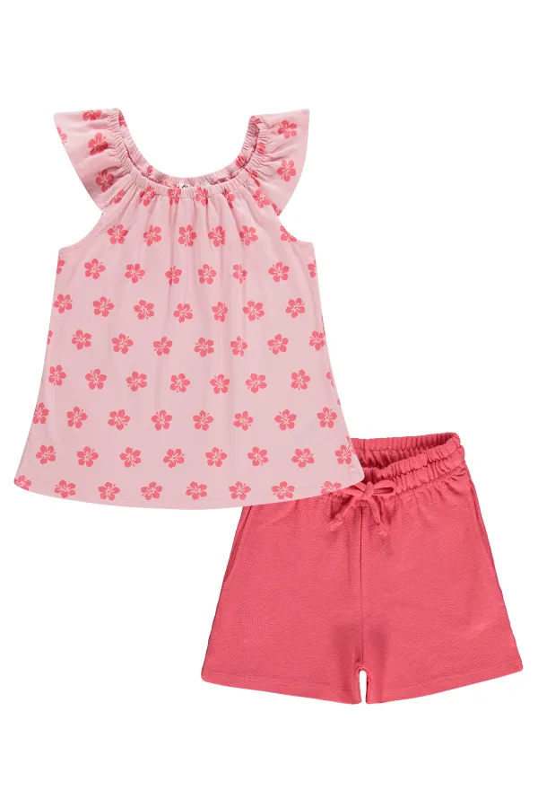 Girls' Team Set 6-9 Years Pink-Pomegranate - Package Girls' Team Set 6-9 Years Pink-Pomegranate - Package
