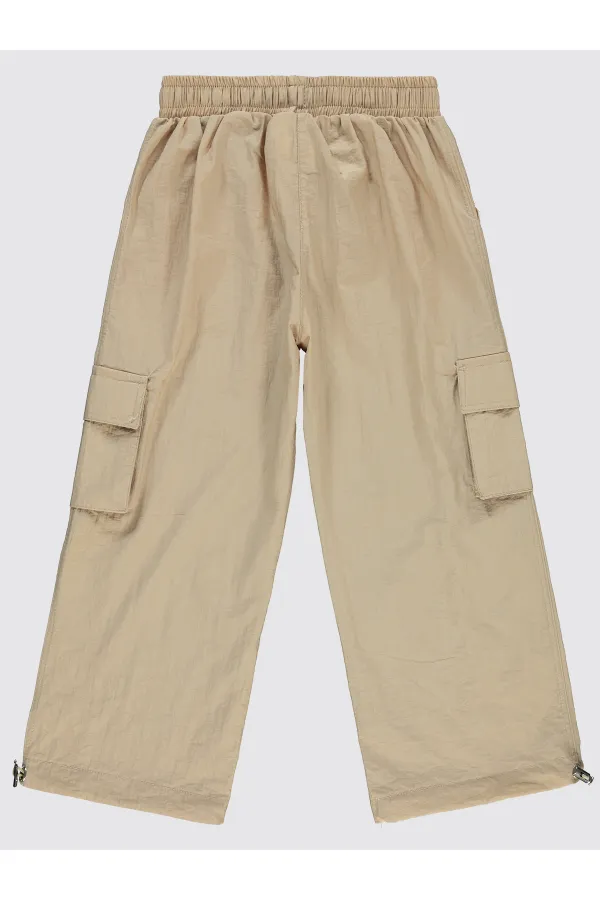 Kız Çocuk Pantolon 10-13 Yaş Bej - Paket