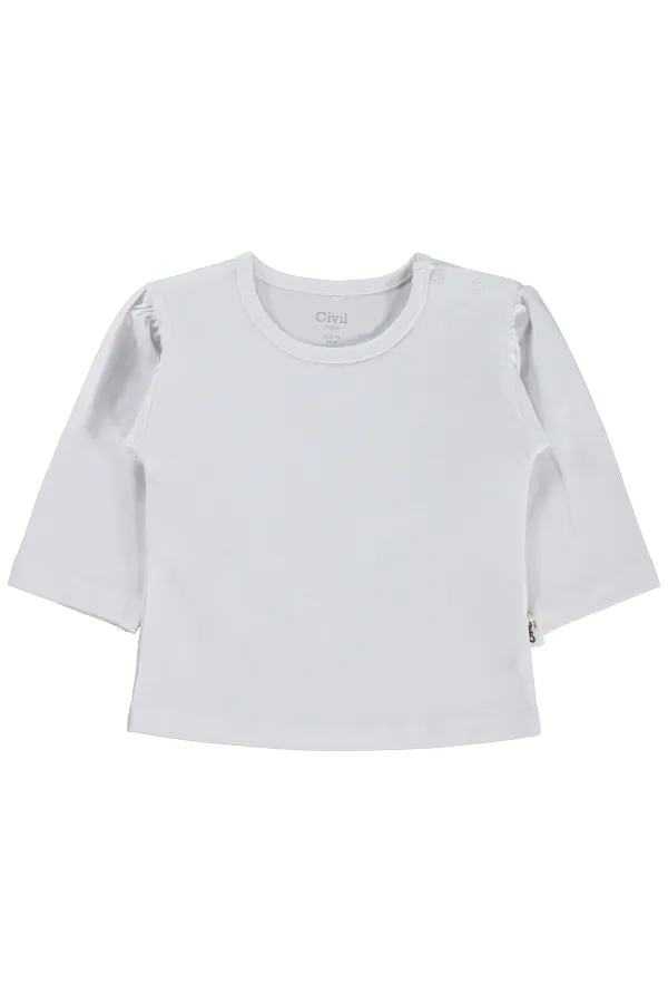 Baby Sweatshirt 0-24 Months White - Package