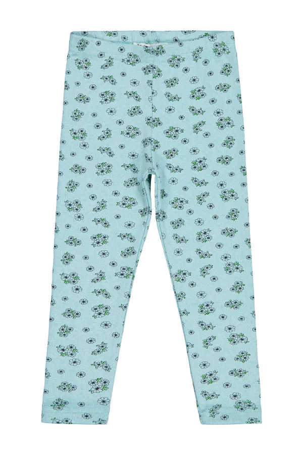 Collants pour filles Km 10-13 ans Vert amande - Paquet