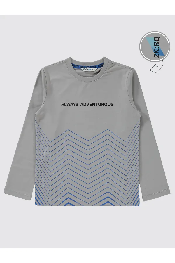 Sweat-shirt garçon 6-9 ans Gris - Lot