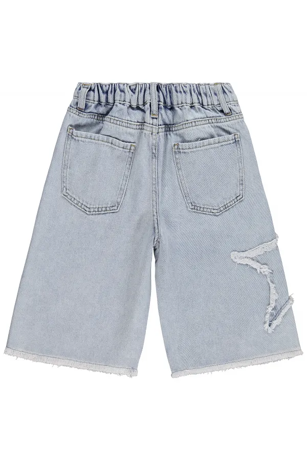 Girls' Capri Pants, Ages 10-13, Ice Blue - Pack Girls' Capri Pants, Ages 10-13, Ice Blue - Pack