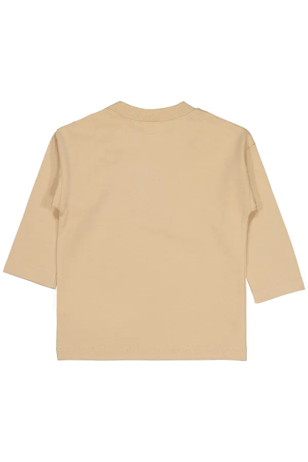 Baby Sweatshirt 0-24 Months Stone Color - Pack Baby Sweatshirt 0-24 Months Stone Color - Pack