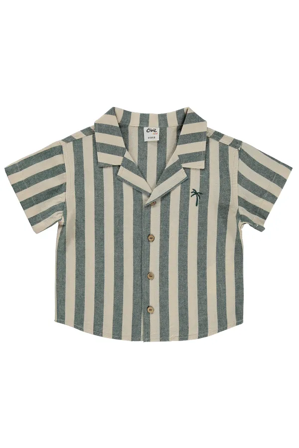 T-shirt bébé 0-24 mois vert pin - Lot