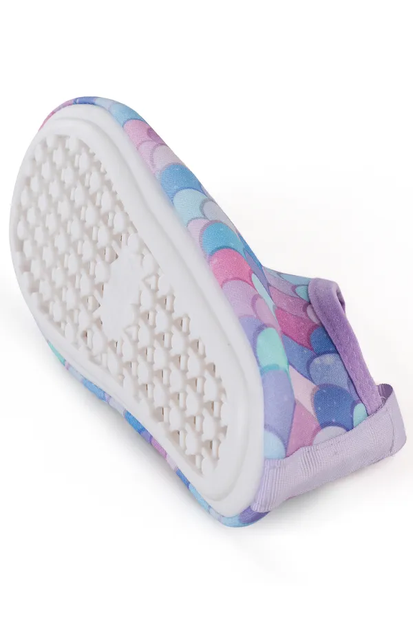 Chaussures de plage pour filles, pointures 31 à 35, lilas - Emballage