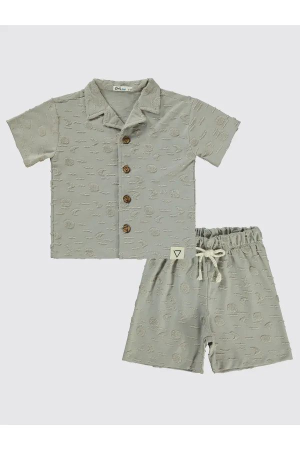 Boys Suit 2-5 Years Gray - Package Boys Suit 2-5 Years Gray - Package