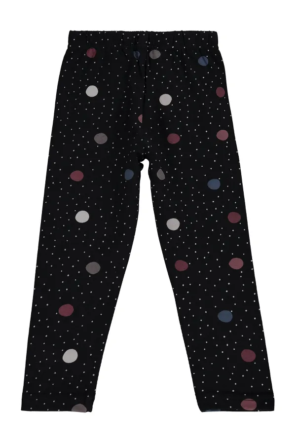 Leggings pour filles, Km, 2-5 ans, noirs - Lot
