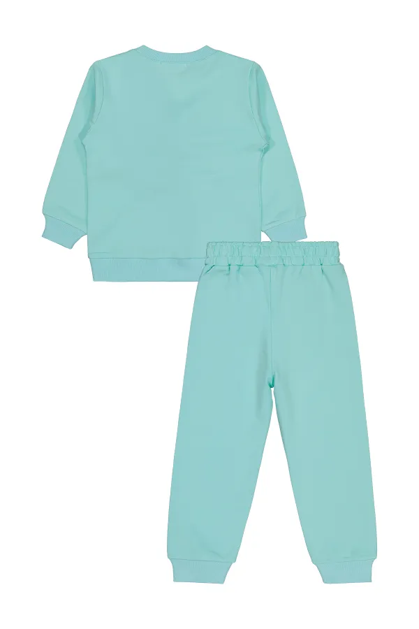 Boys Tracksuit Set 2-5 Years Mint Green - Package