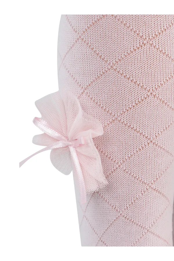 Kız Çocuk Külotlu Çorap 2-9 Yaş Pembe - Paket