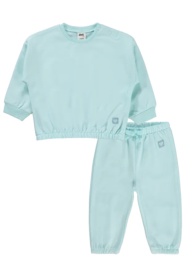 Baby Outfit 0-24 Months Aqua Green - Pack