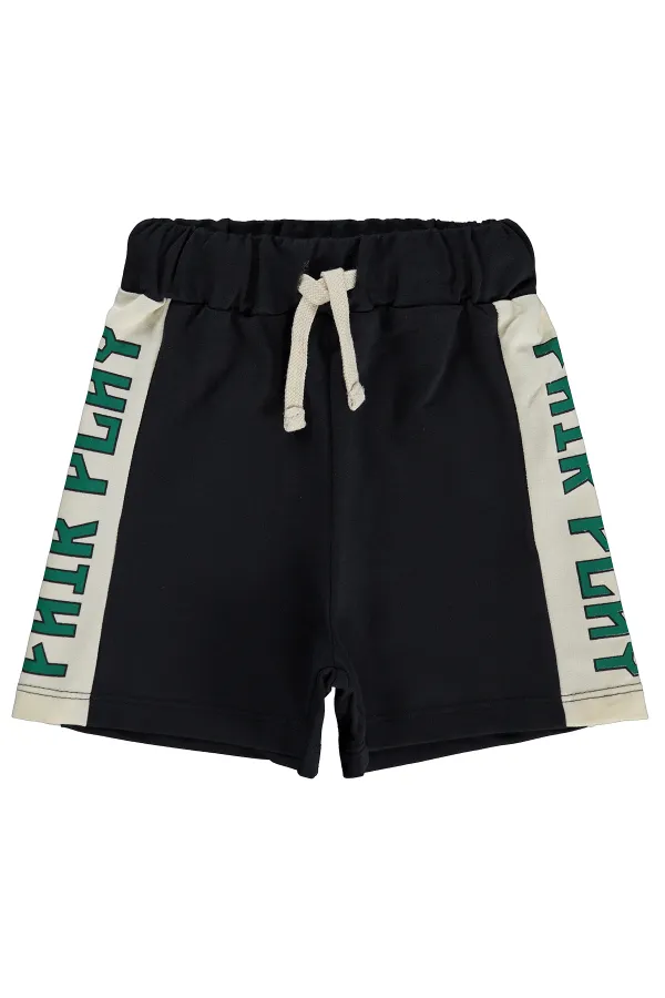 Pantalon Capri garçon, 2-5 ans, gris foncé - Lot