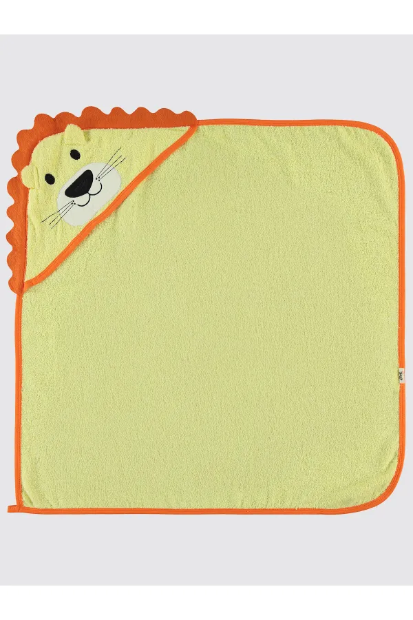 Serviette bébé jaune 0-24 mois - Emballage