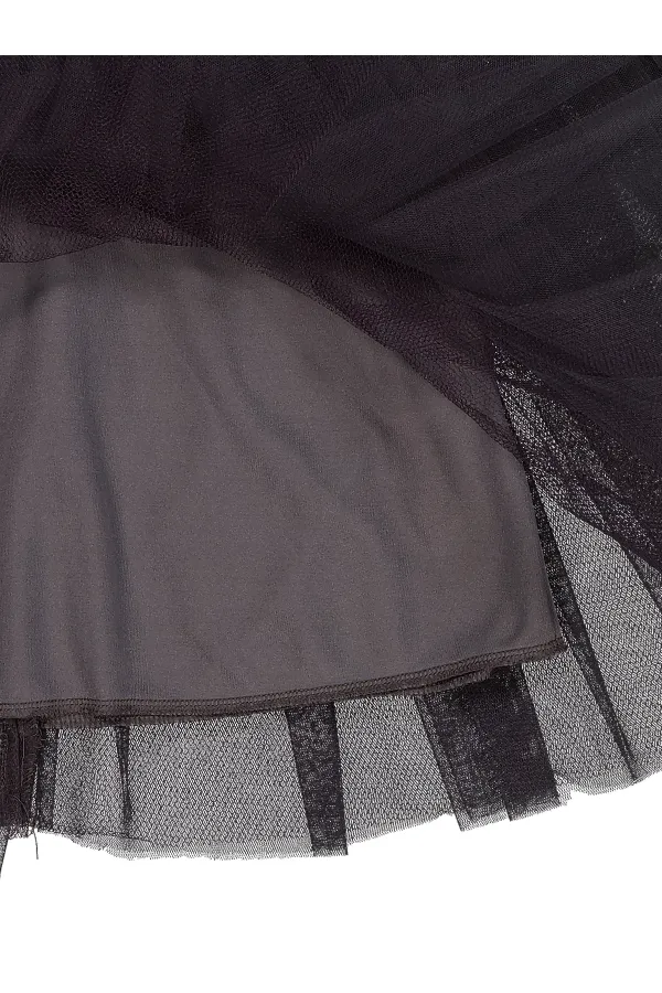 Ensemble gilet et robe anthracite pour fille de 6 à 9 ans - Paquet