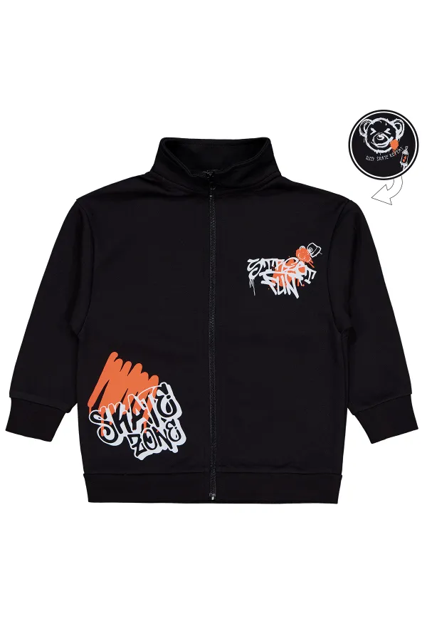 Erkek Çocuk Hırka 2-5 Yaş Siyah - Paket