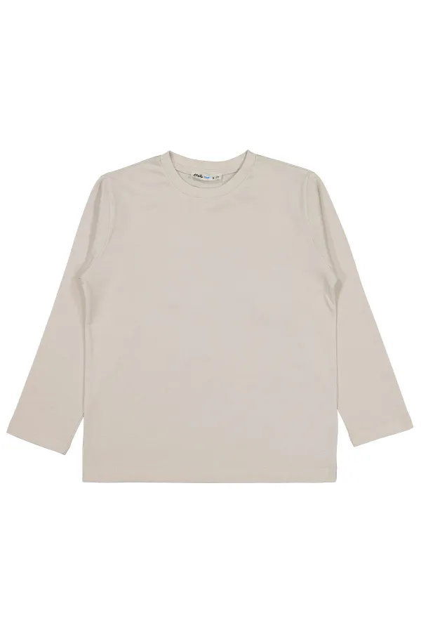 Boys Sweatshirt 10-13 Years Old Stone Color - Package