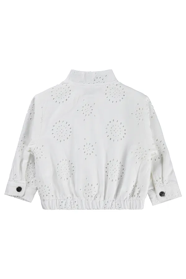 Veste pour fille, 2-5 ans, blanc cassé - Emballage