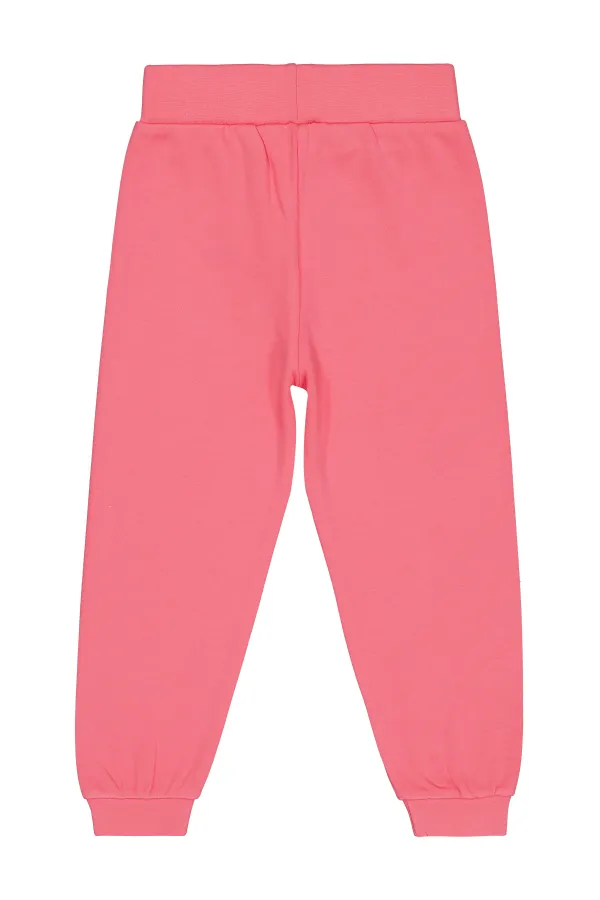 Kız Çocuk Eşofman Altı 2-5 Yaş Koyu Pembe - Paket