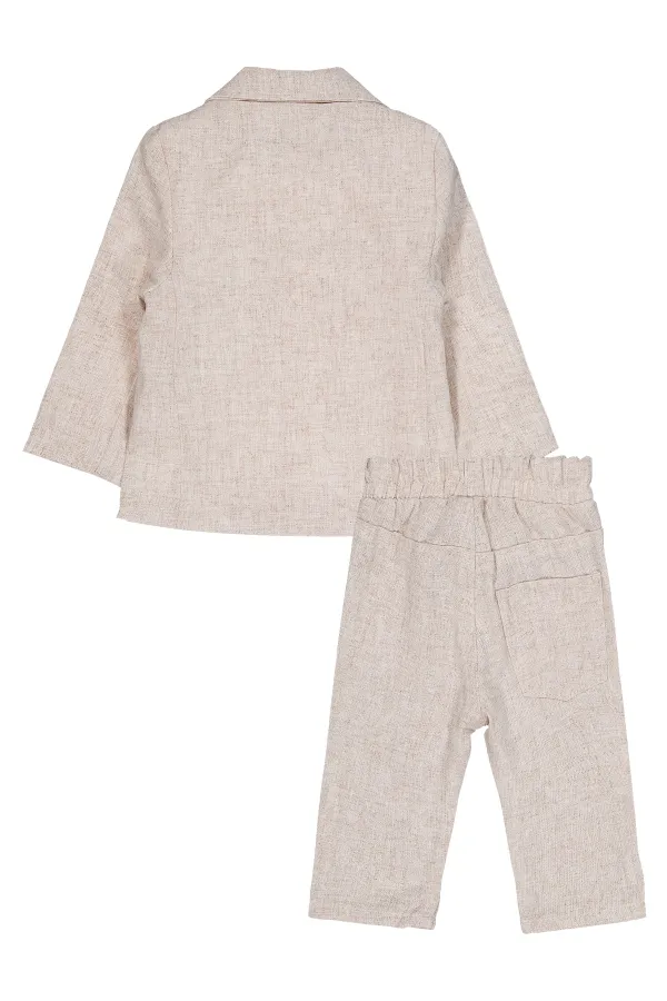 Bebek Takım 0-24 Ay Bej - Paket