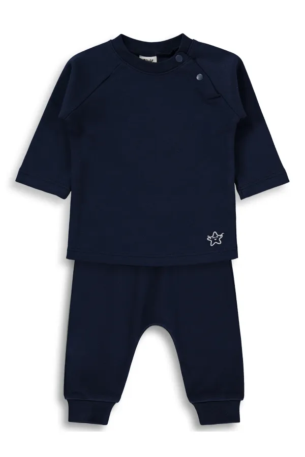 Bebek Takım 0-24 Ay Lacivert - Paket