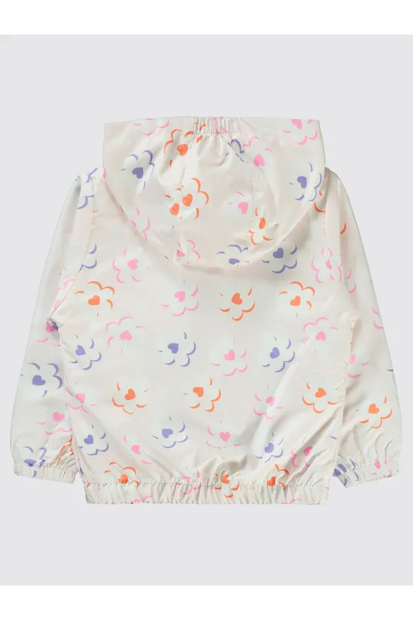 Kız Çocuk Yağmurluk 2-5 Yaş Pembe Şerbet - Paket