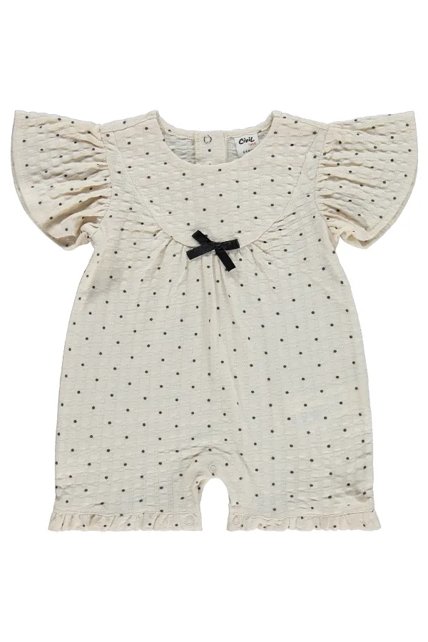 Baby Rompers 6-18 Months Beige - Package Baby Rompers 6-18 Months Beige - Package