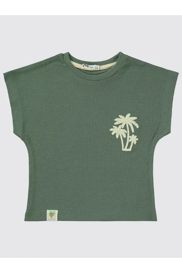 Boys Suit 2-5 Years Old Dark Khaki - Package