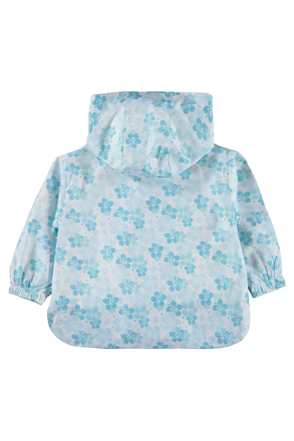 Kız Çocuk Yağmurluk 2-5 Yaş Kırık Beyaz - Paket