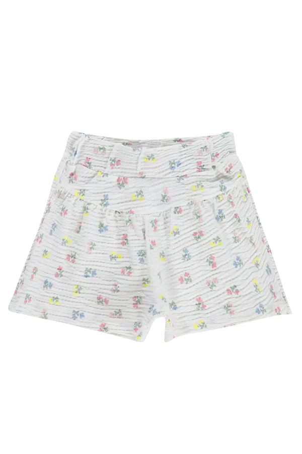 Bebek Şort 0-24 Ay Ekru - Paket